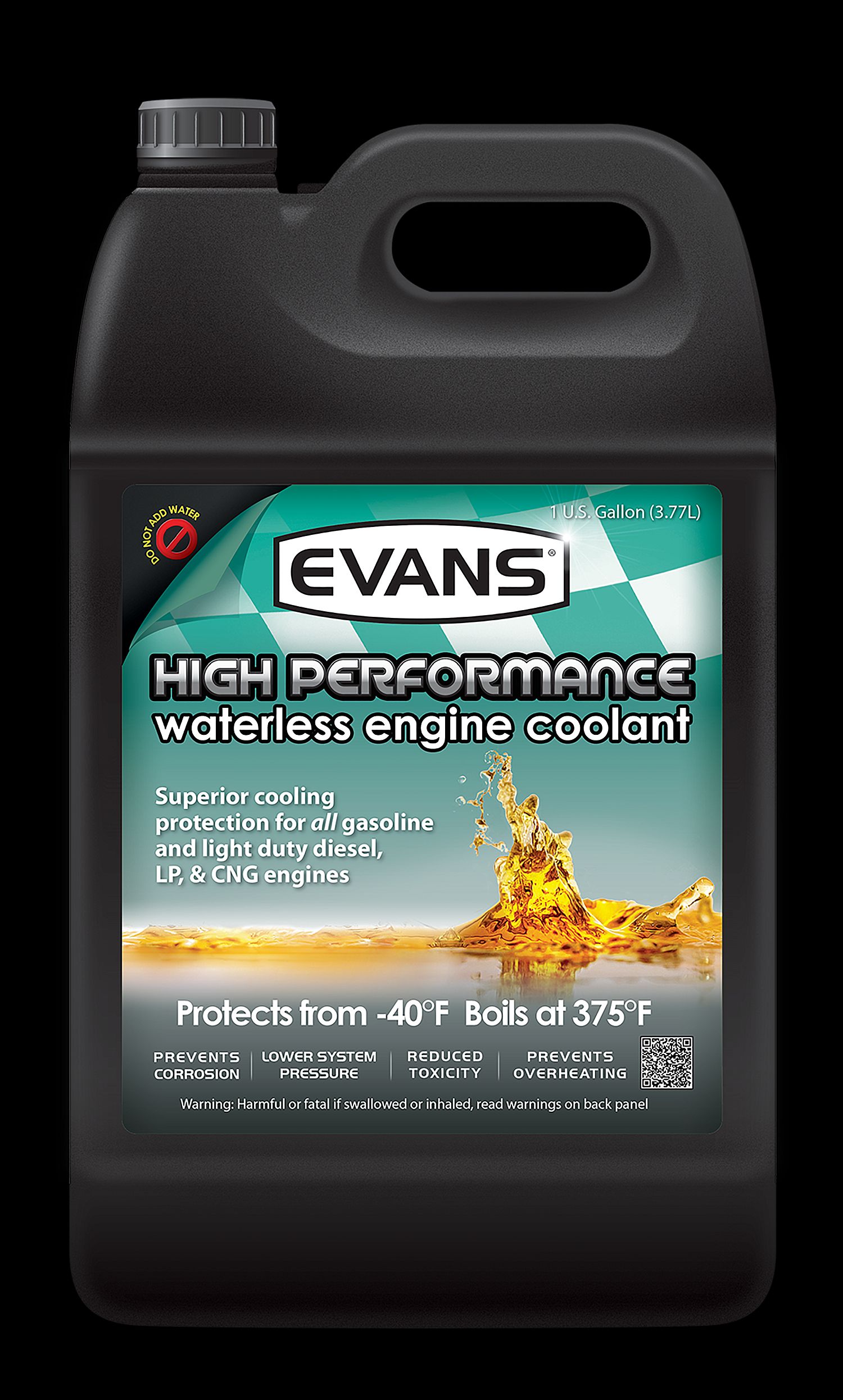 EWC-HP-1 Evans High Performance Waterless Engine Coolant