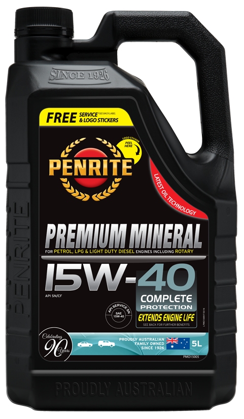 Penrite Premium Mineral Engine Oil 15W-40
