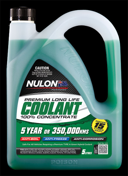 5 litre Nulon Green Longlife Coolant
